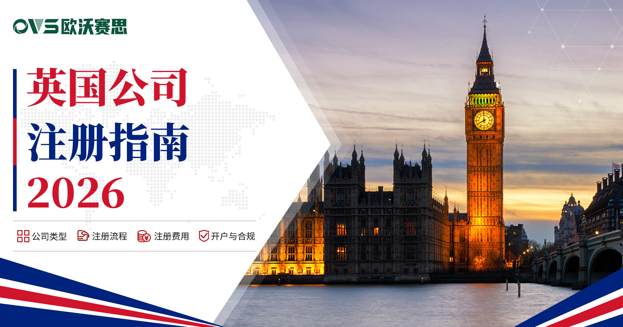 英国公司注册指南2026：流程、费用、税务、开户与合规